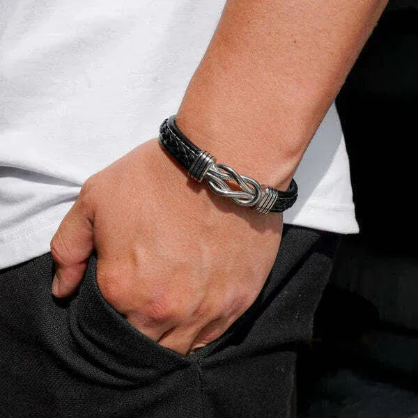 A Mi Hermano| Siempre Unidos | Pulsera de Cuero