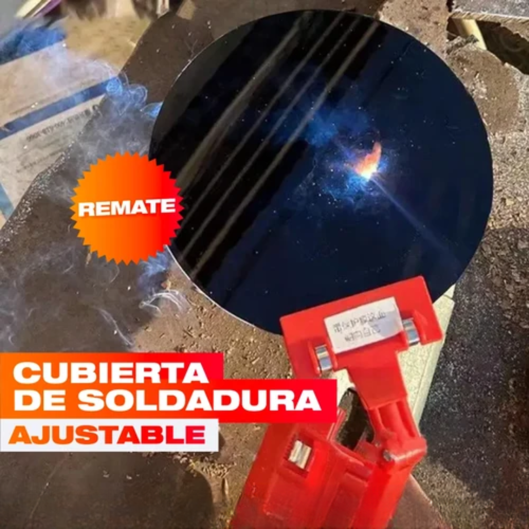 Cubierta Opaca de Soldadura Ajustable – Suelda Protegiendo tus Ojos del Destello