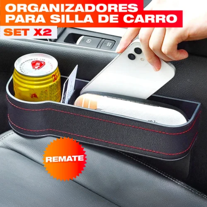 2 Organizadores para Silla de Carro – Nada se Cae Entre los Asientos · Combo x2