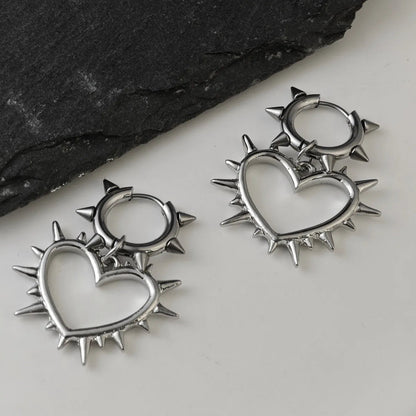 Aros Corazón de Espina