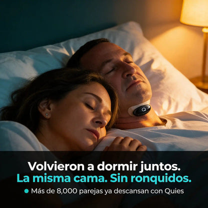 Quies™ Un alivio para tus ronquidos