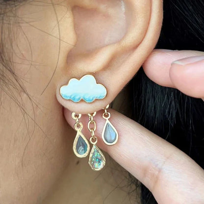 Aros Nube con lluvía