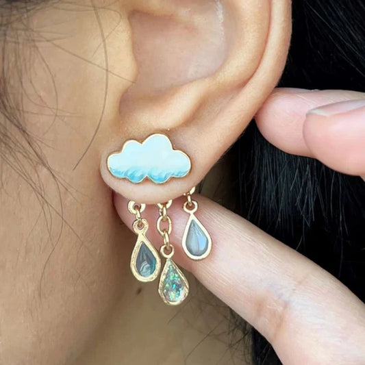 Aros Nube con lluvía