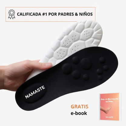 Namaste | Plantila de pie para niños