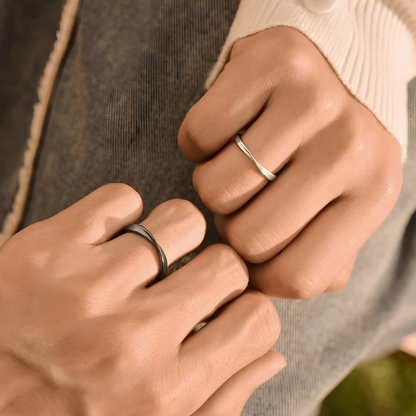Anillo Promesa de Amor - Juego de anillos de pareja
