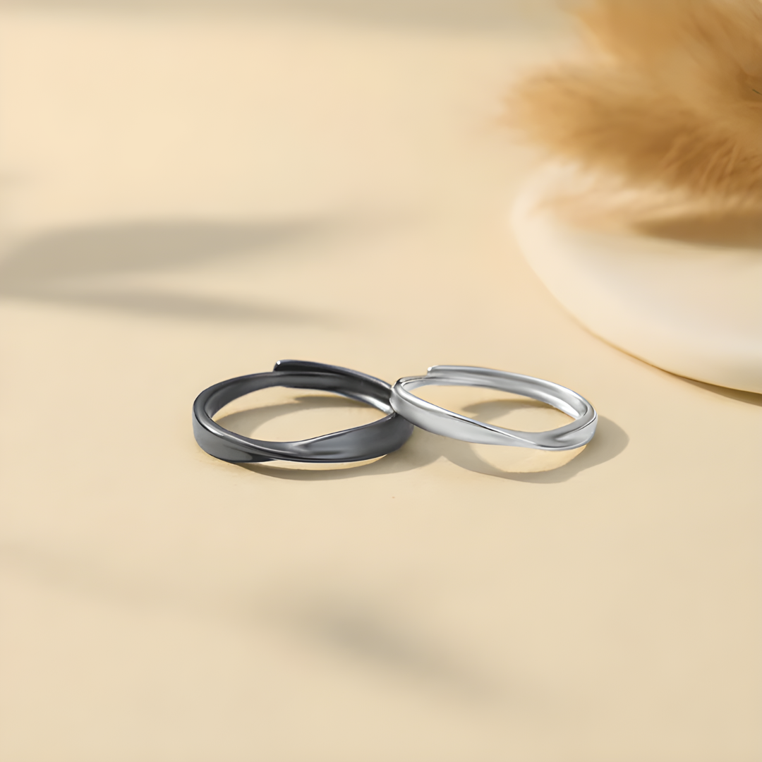 Anillo Promesa de Amor - Juego de anillos de pareja