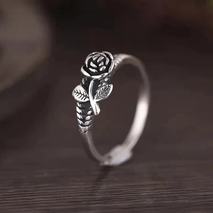 Anillo Rosa Vintage (Ajustable)