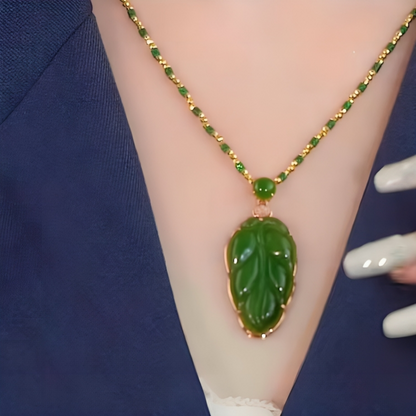 Collar de la Fortuna - Jade natural