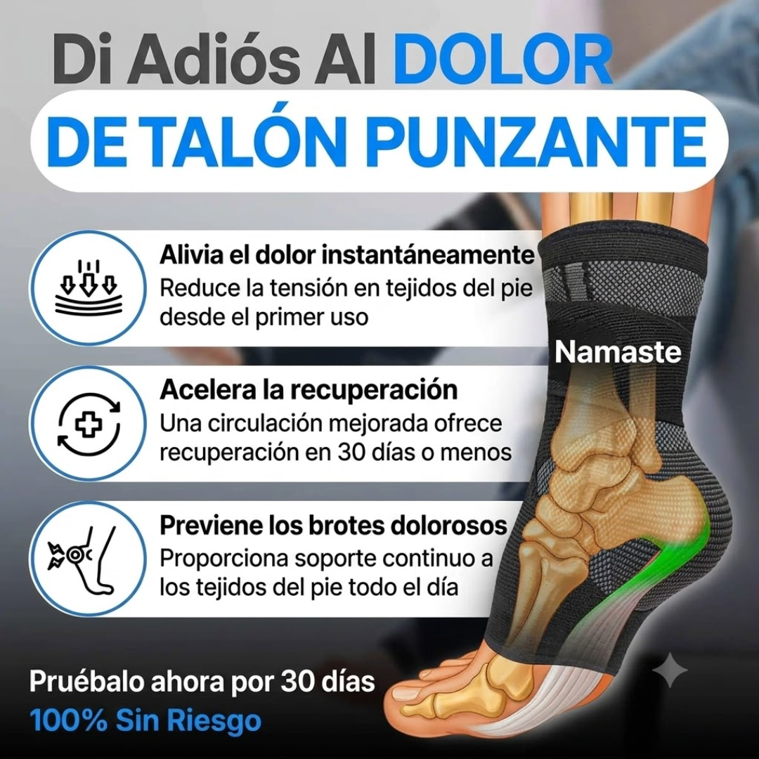 Namaste | Tobilleras de compresión volvé a caminar y estar de pie todo el día sin dolor