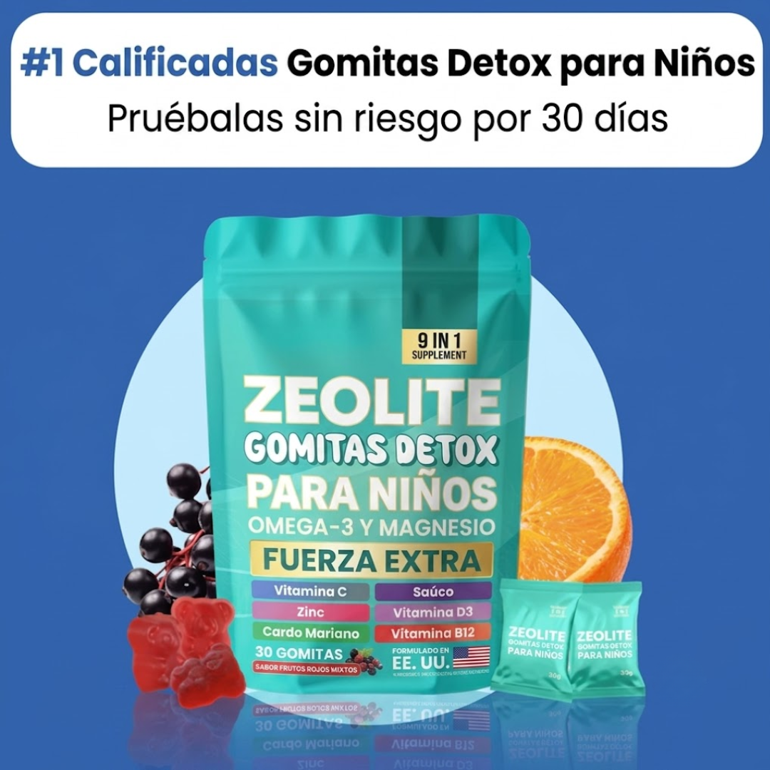 Gomitas desintoxicantes Beleaze – Gelatina de origen vegetal