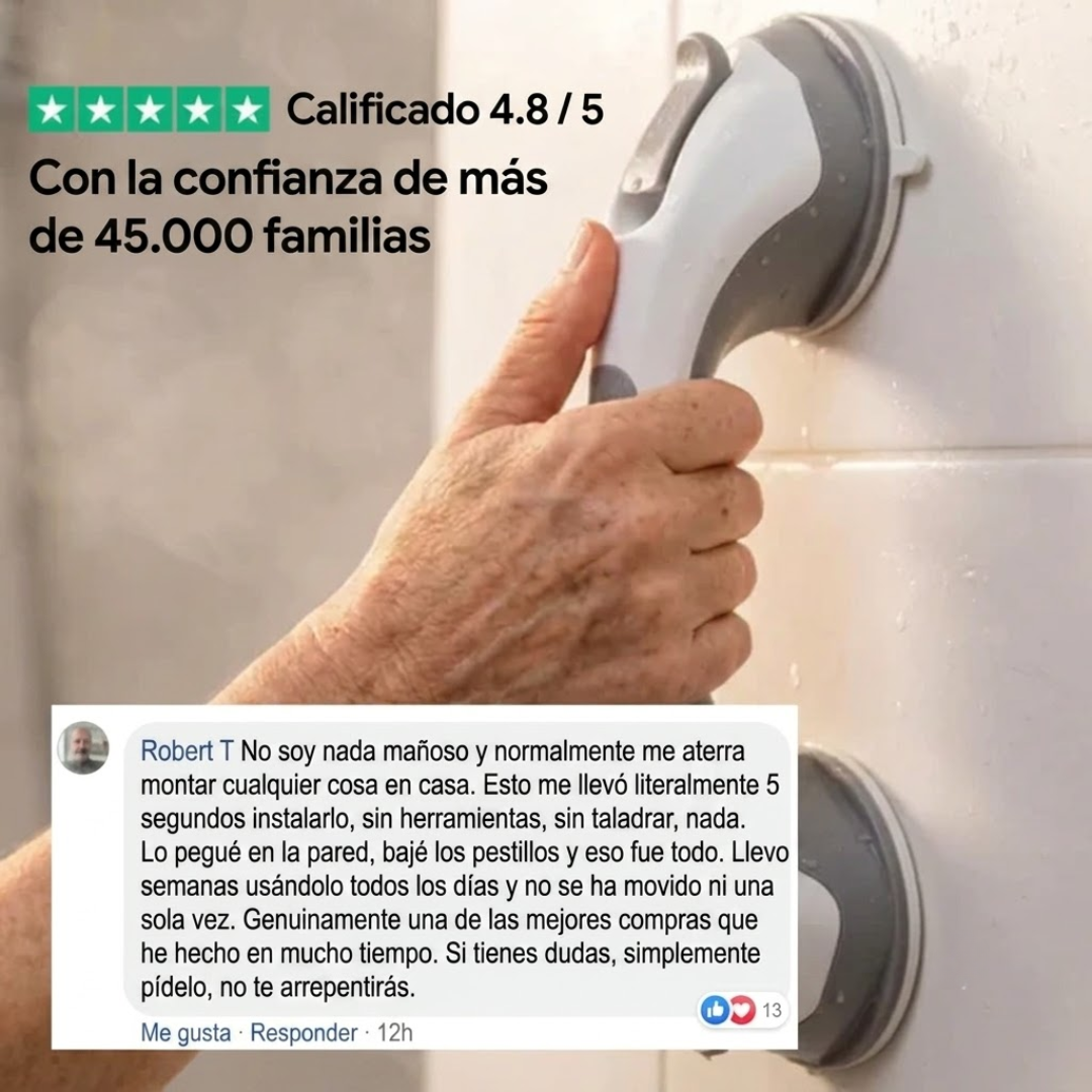 Barra de Seguridad de Ducha para Adultos