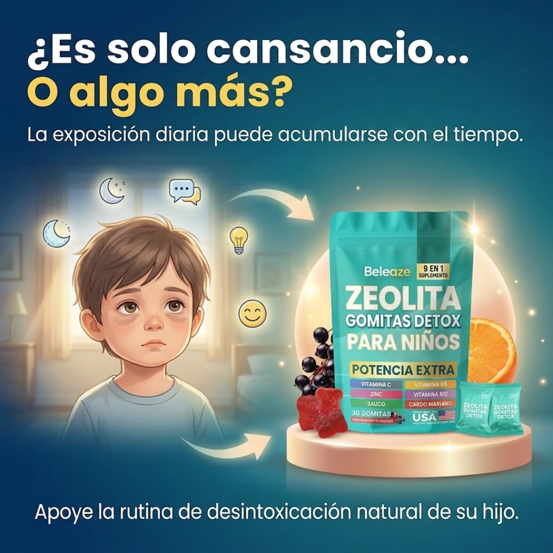 Gomitas desintoxicantes Beleaze – Gelatina de origen vegetal