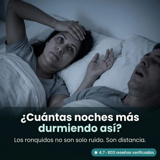 Quies™ Un alivio para tus ronquidos