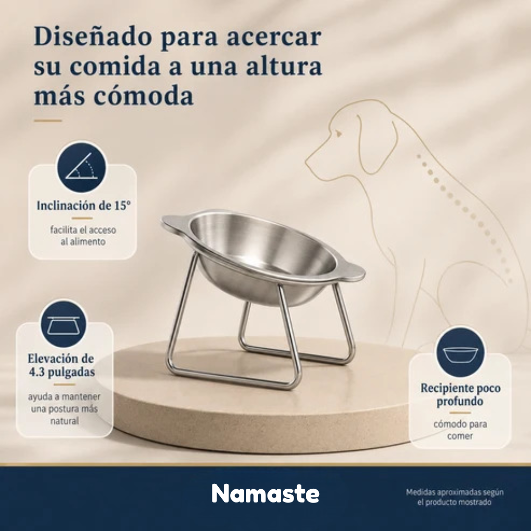 Namaste™ - Comedero Elevado Ergonómico