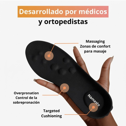 Namaste | Plantila de pie para niños