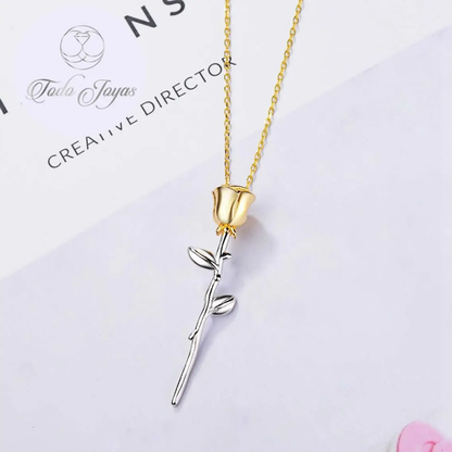 Colgante Rosa Dual