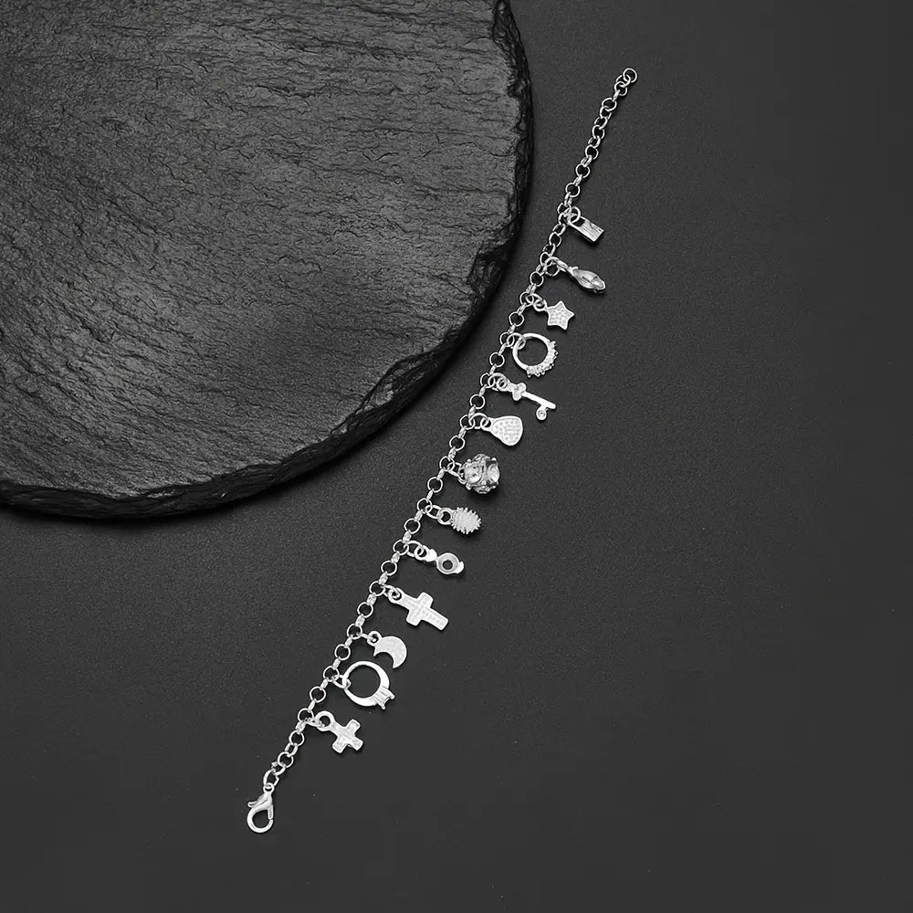 Amatista™ — Pulsera de Plata 925 con 13 Amuletos (2x1 Limitado)