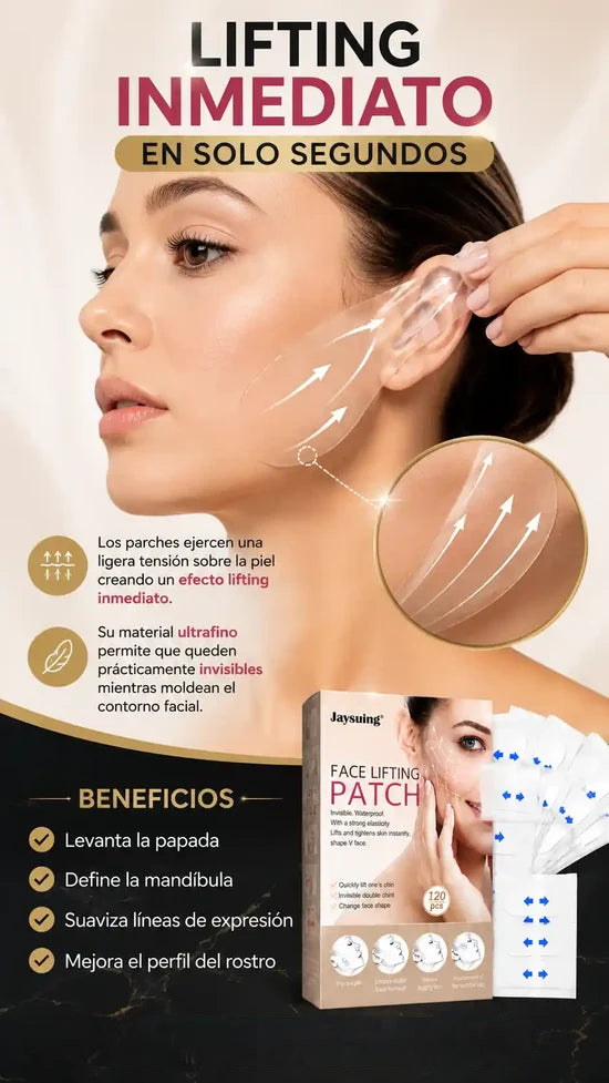 V-Lift Patch - Cintas faciales reafirmantes 120 piezas