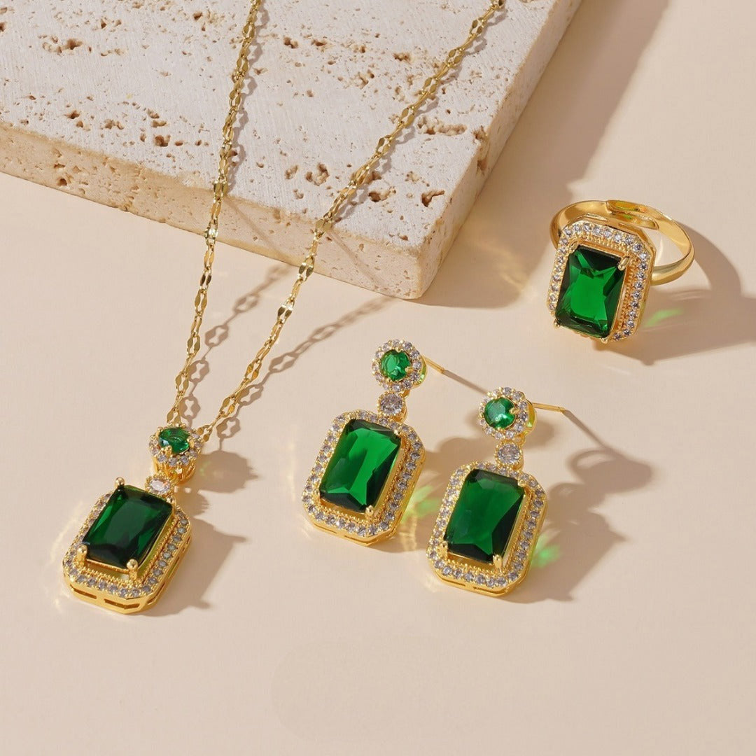 Conjunto Esmeralda 3x1