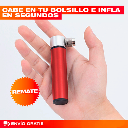 Kit mini inflador de neumáticos – Infla tu llanta donde sea, sin buscar estación
