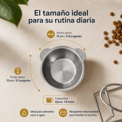 Namaste™ - Comedero Elevado Ergonómico