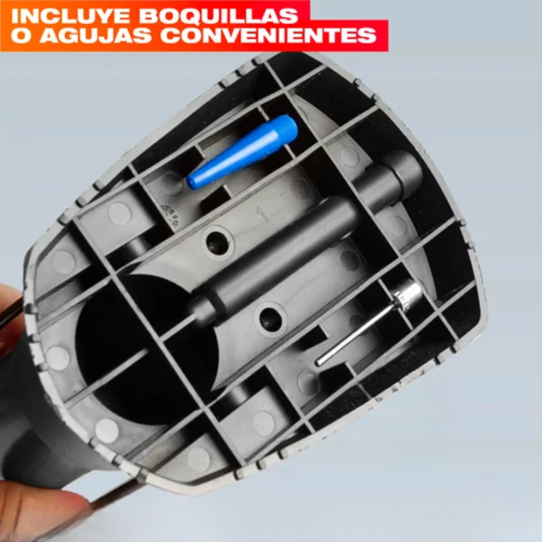 Bomba Infladora de Pie – Nunca te Quedes Varado por una Llanta Baja