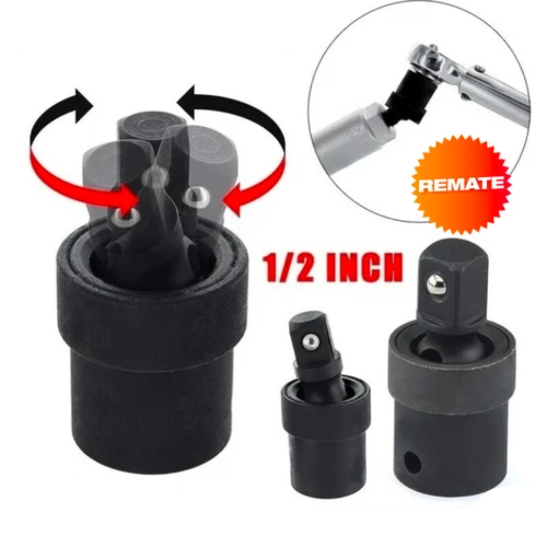 Juntas Universales Giratorias – Llega a los Tornillos Imposibles Sin Perder Torque · Set x3