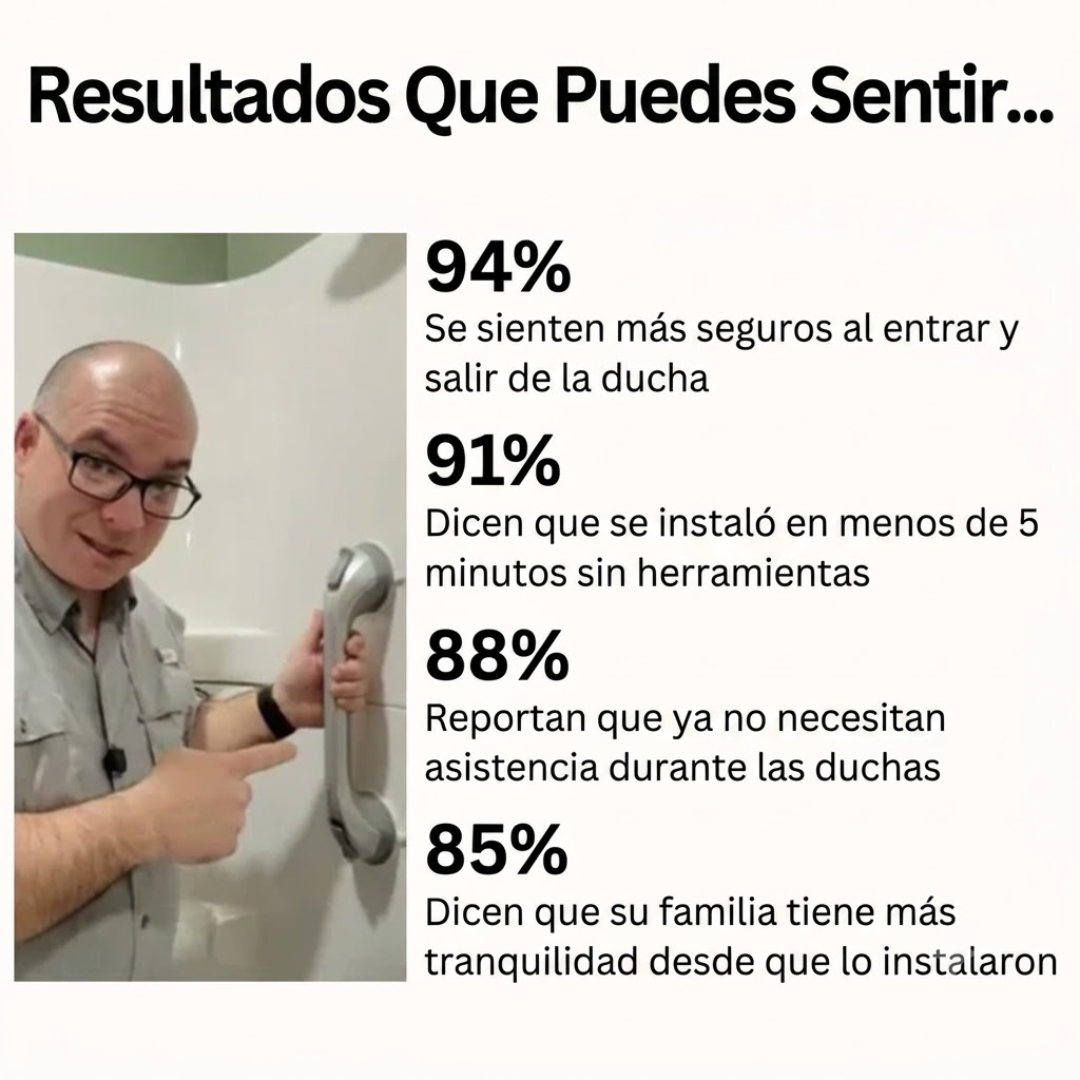 Barra de Seguridad de Ducha para Adultos