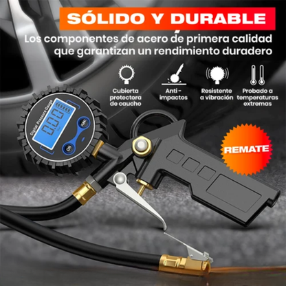 Medidor Digital de Presión para Llantas Carros y Motos – Revisa la Presión y Evita Pinchazos en la Vía