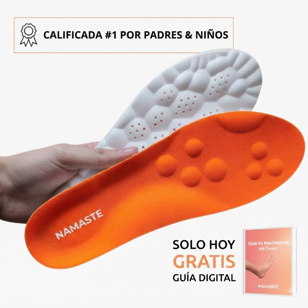 Namaste | Plantila de pie para niños