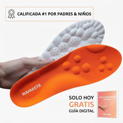 Namaste | Plantila de pie para niños