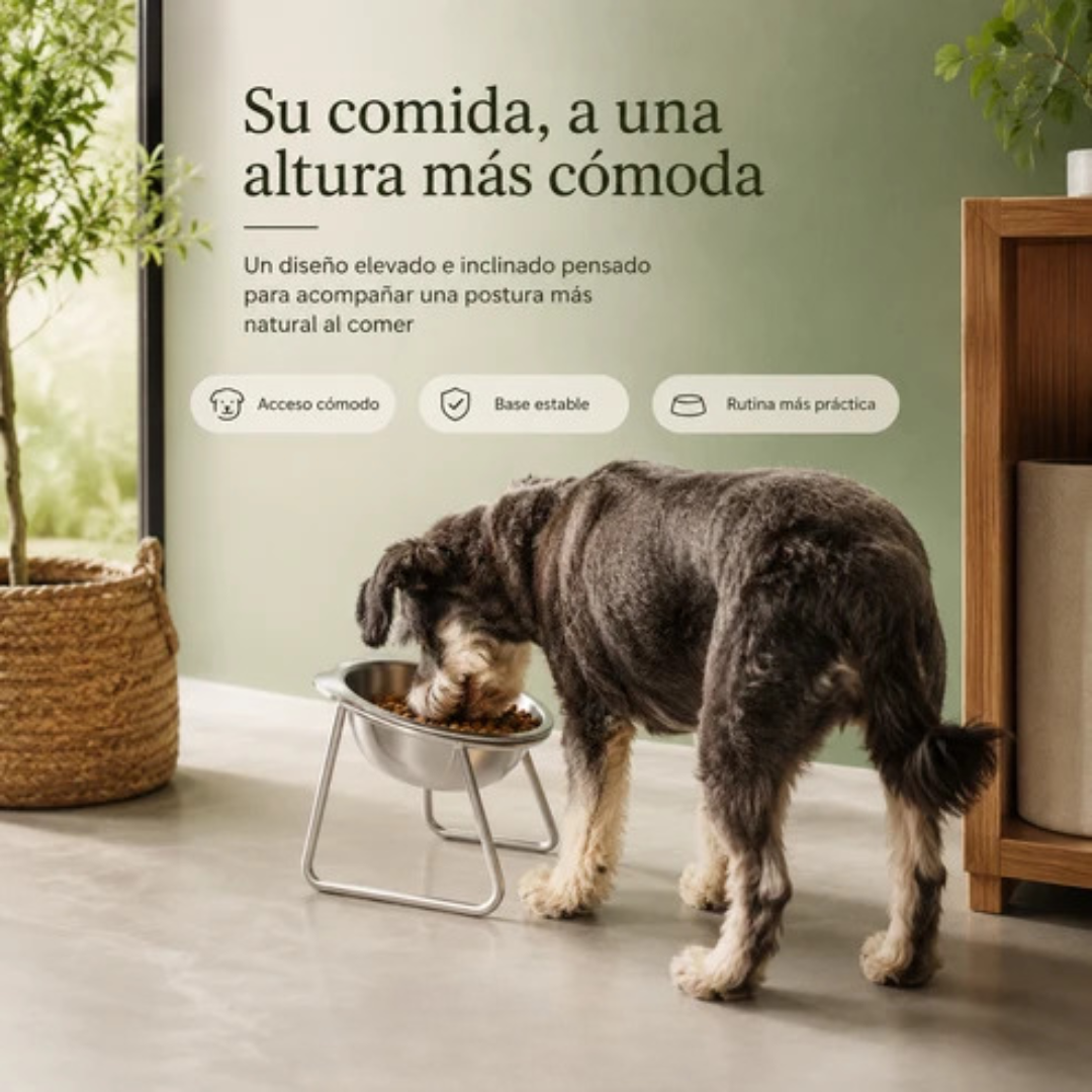 Namaste™ - Comedero Elevado Ergonómico