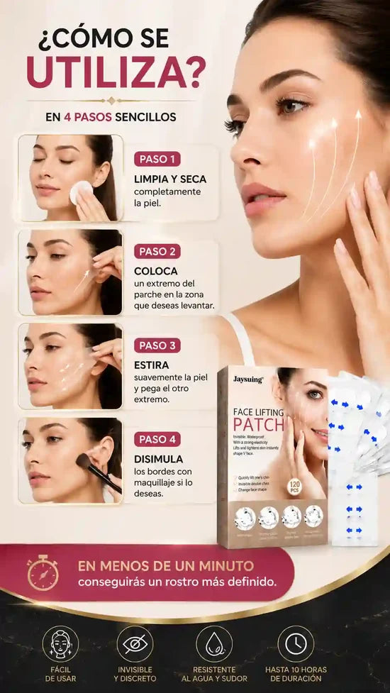 V-Lift Patch - Cintas faciales reafirmantes 120 piezas