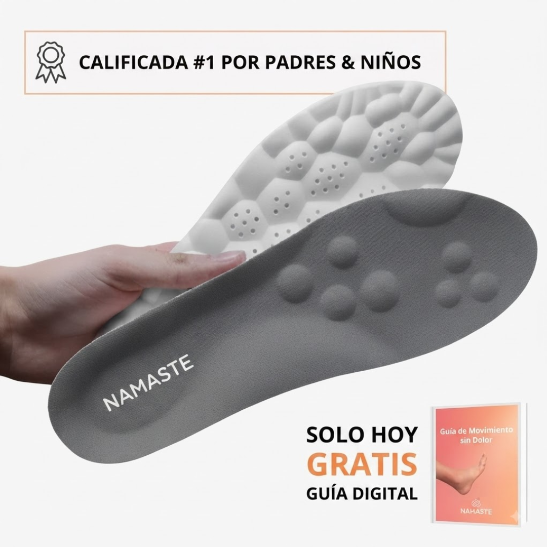 Namaste | Plantila de pie para niños