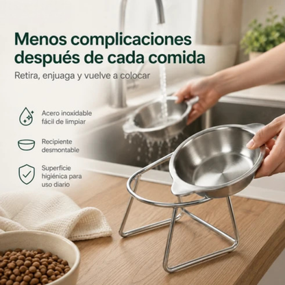 Namaste™ - Comedero Elevado Ergonómico