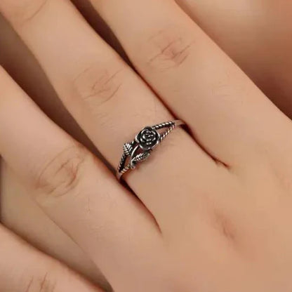 Anillo Rosa Vintage (Ajustable)