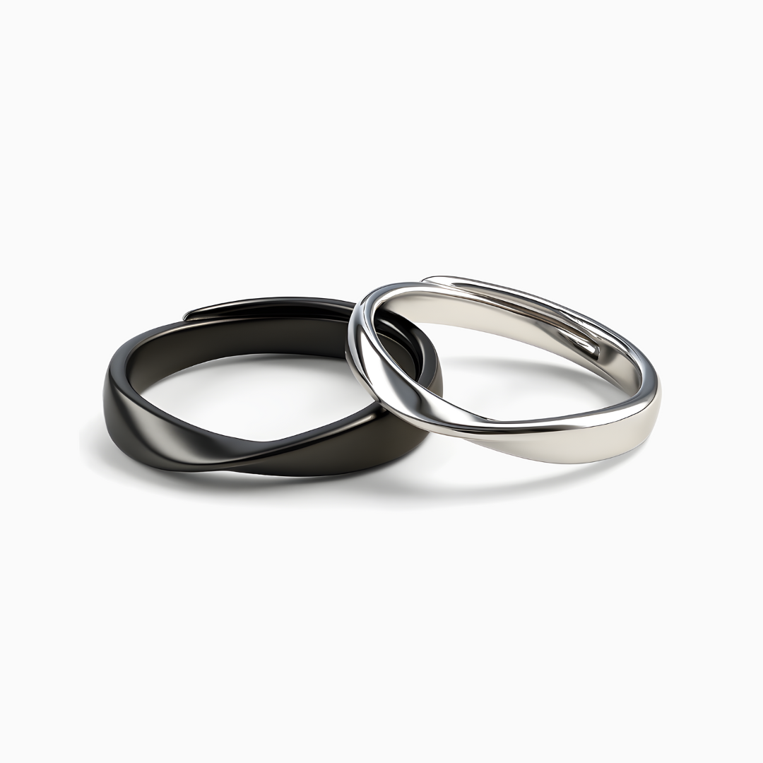 Anillo Promesa de Amor - Juego de anillos de pareja