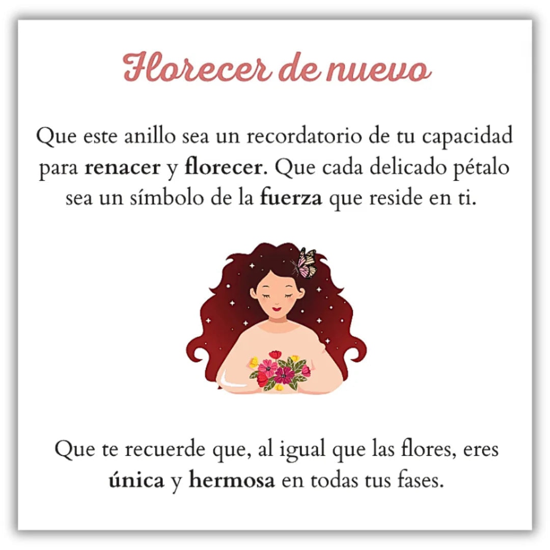 Anillo Primavera - Amor Propio