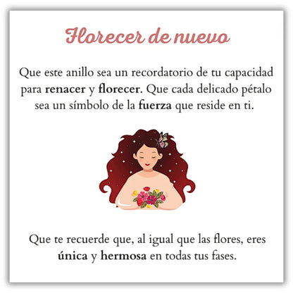 Anillo Primavera - Amor Propio