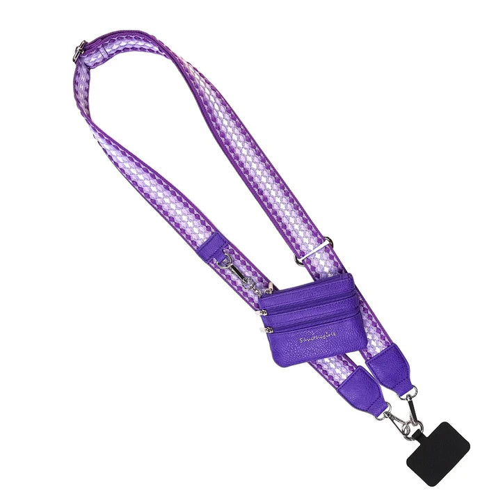 Correa Clip & Go con estuche con cierre - Diseño Fun Dots