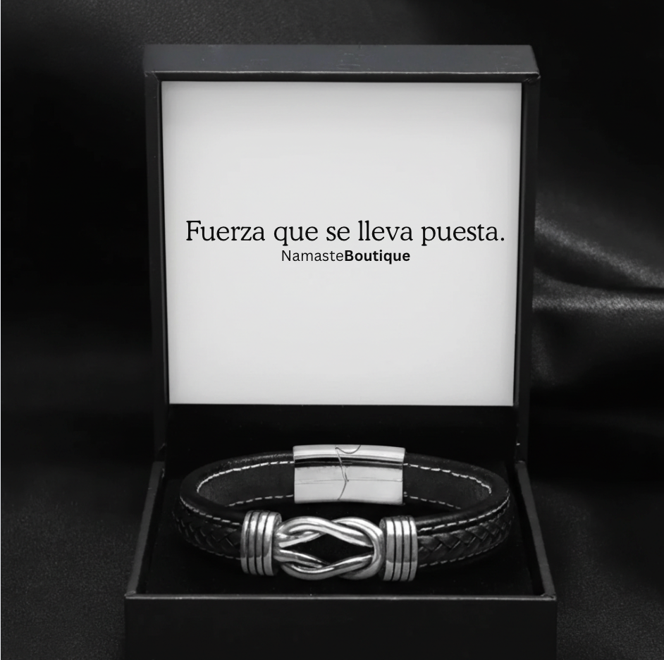 Pulsera de cuero: símbolo de unión y fuerza eterna