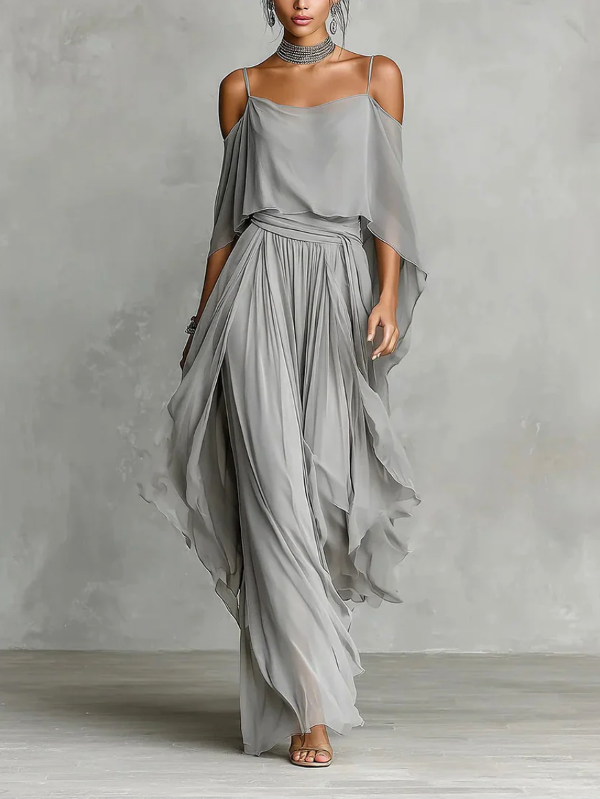 Vestido Isabela Grey