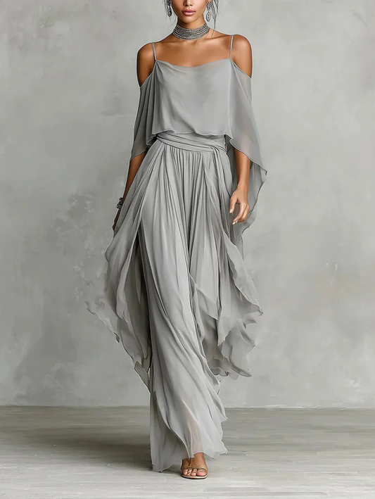 Vestido Isabela Grey
