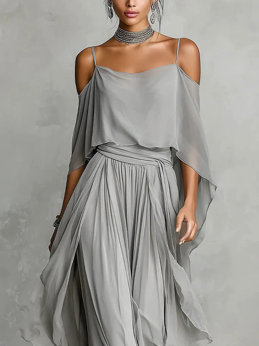 Vestido Isabela Grey