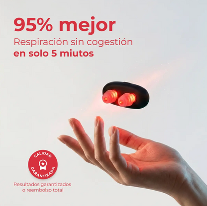Mintimal terapia nasal con luz roja