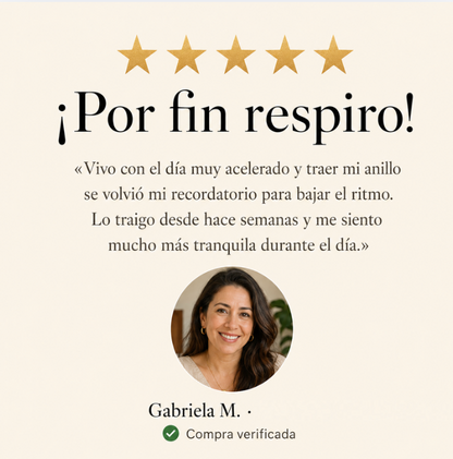Anillo Namaste™ - Magnetoterapia & Acupresión