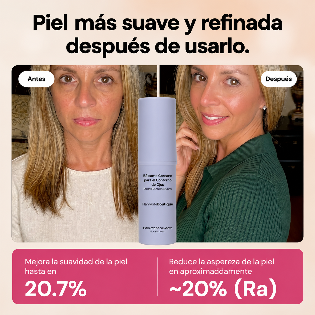 Bálsamo coreano para el contorno de ojos