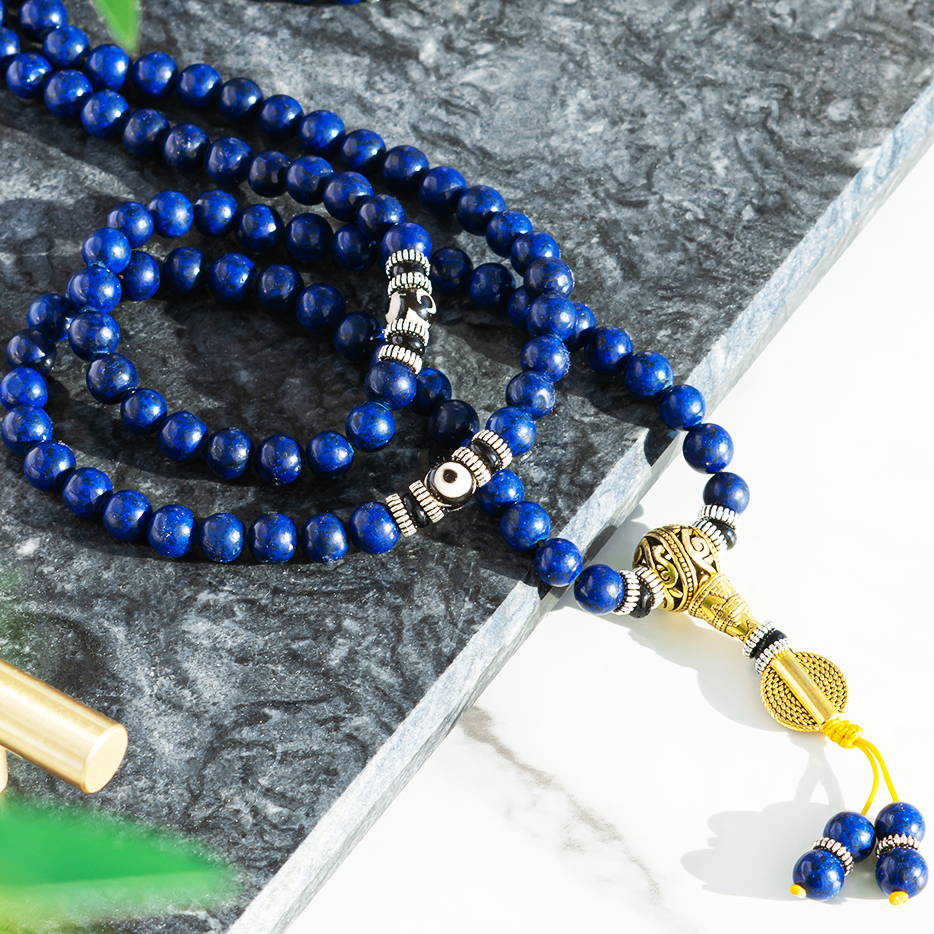 Collar Tercer Ojo I Lapislázuli Auténtico