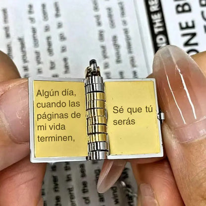📘 Collar Libro para Mi Nieta