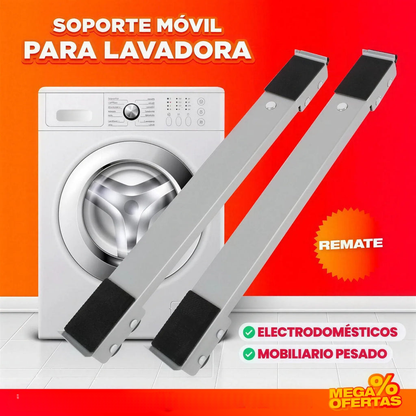 Soportes Lineales para Electrodomésticos – Mueve la Nevera o Lavadora Sin Esfuerzo